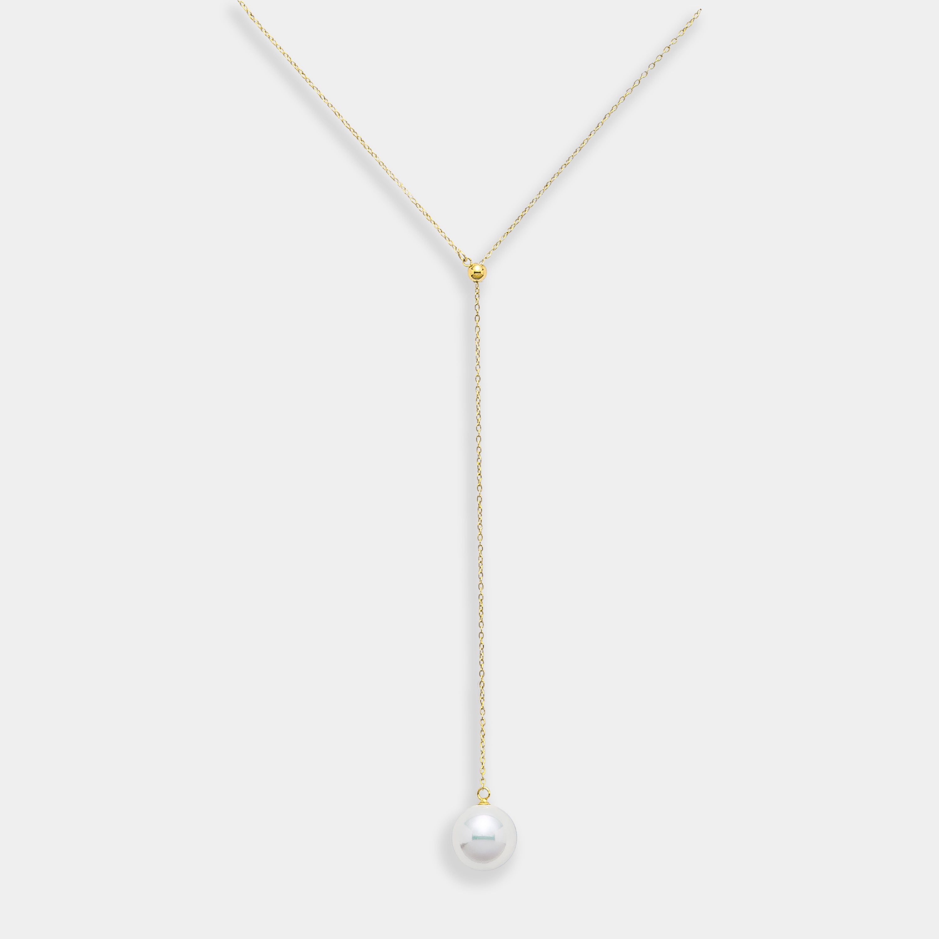 送税込【HURLEY BURLEY】PEARL NECKLACE☆パール パーソナライズ Fancy Pearl Lariat Necklace – Pearlish