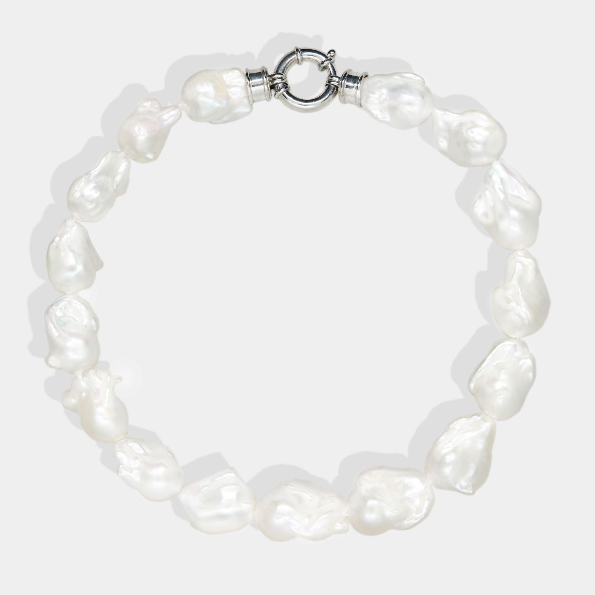 Ribbon Baroque Pearl Necklace – Pearlish