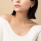 Floating Akoya Necklace