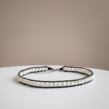 Black Code Pearl Necklace