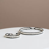 Black Code Pearl Necklace