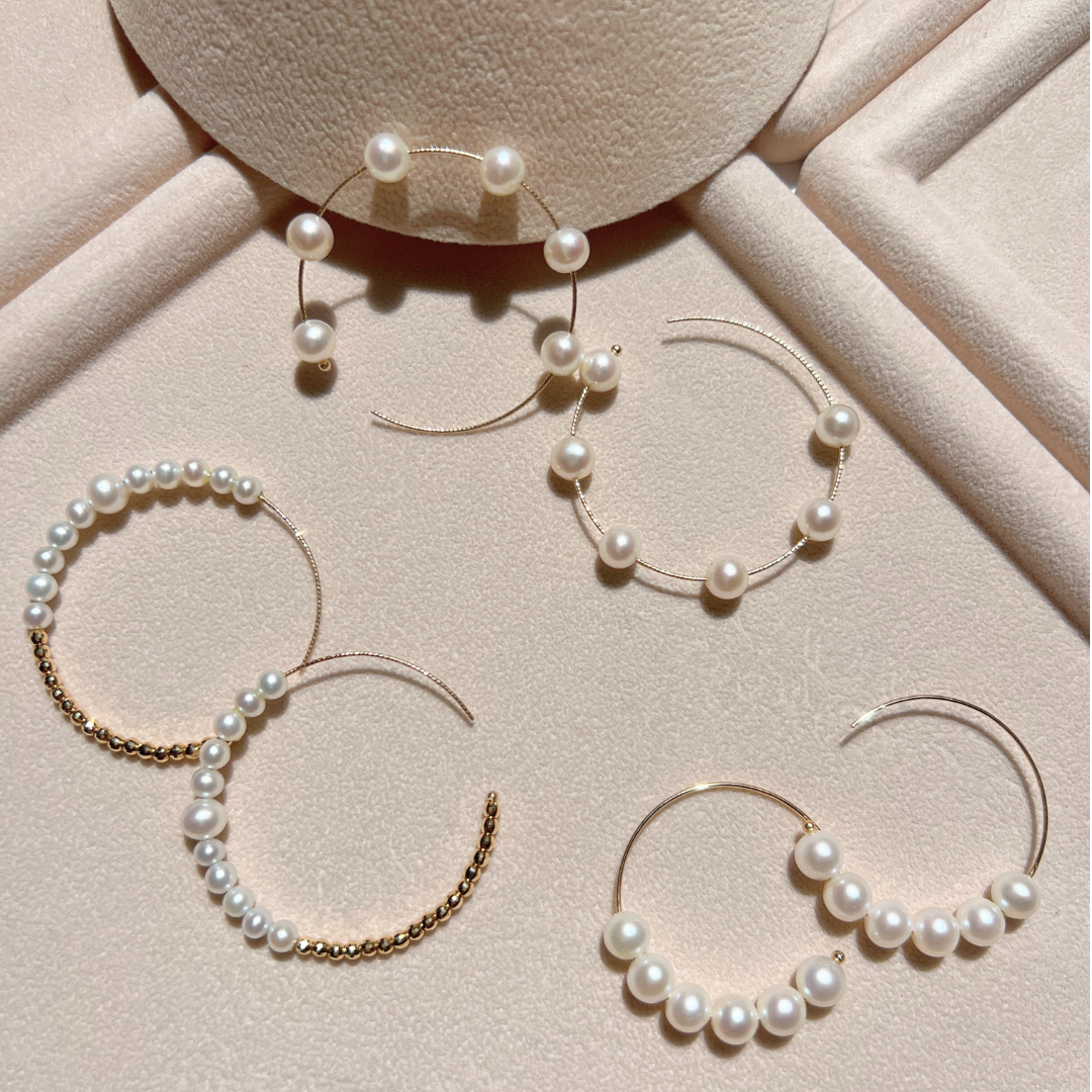 Spiral Pearl Bracelet – Pearlish Spiral Pearl Bracelet – Pearlish