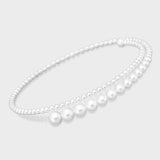 Spiral Pearl Choker