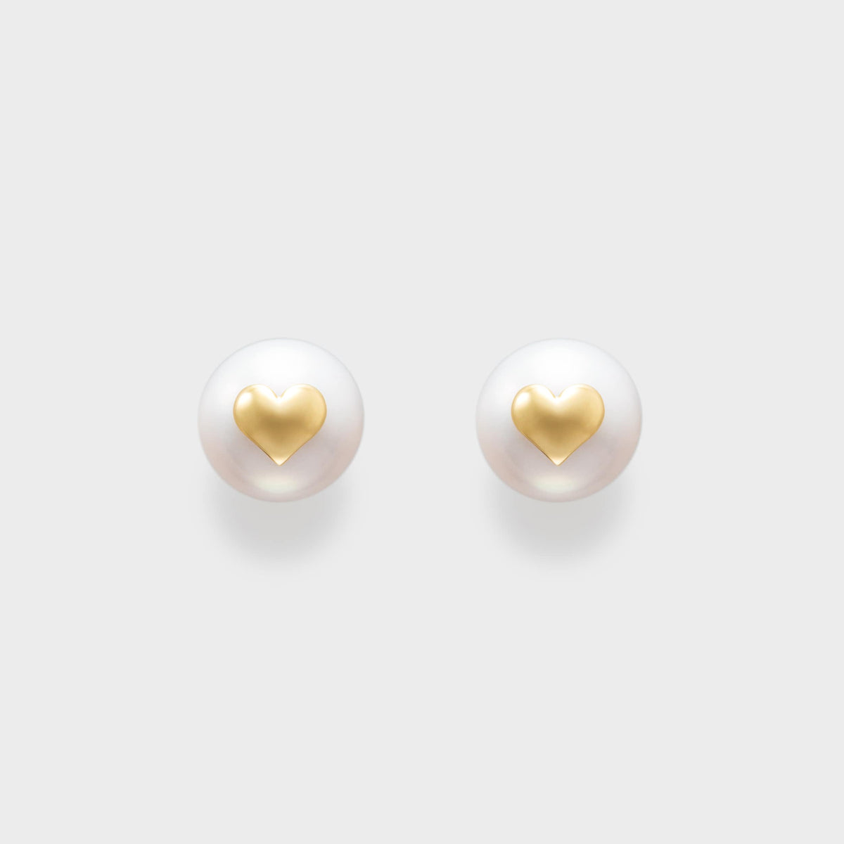 Heart Stud Pierce, front view