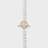 Mantel Pearl Necklace Long